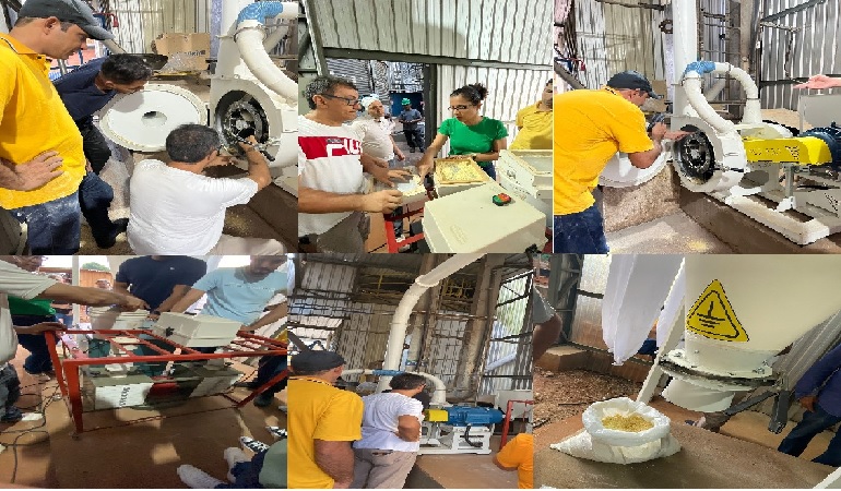 Primeira Aula Pratica  no CETABA em Céu Azul